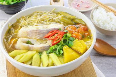 canh chua cá diêu hồng