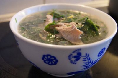 Canh thịt bò lá lốt