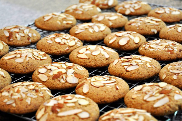 Cách làm bánh quy hạnh nhân